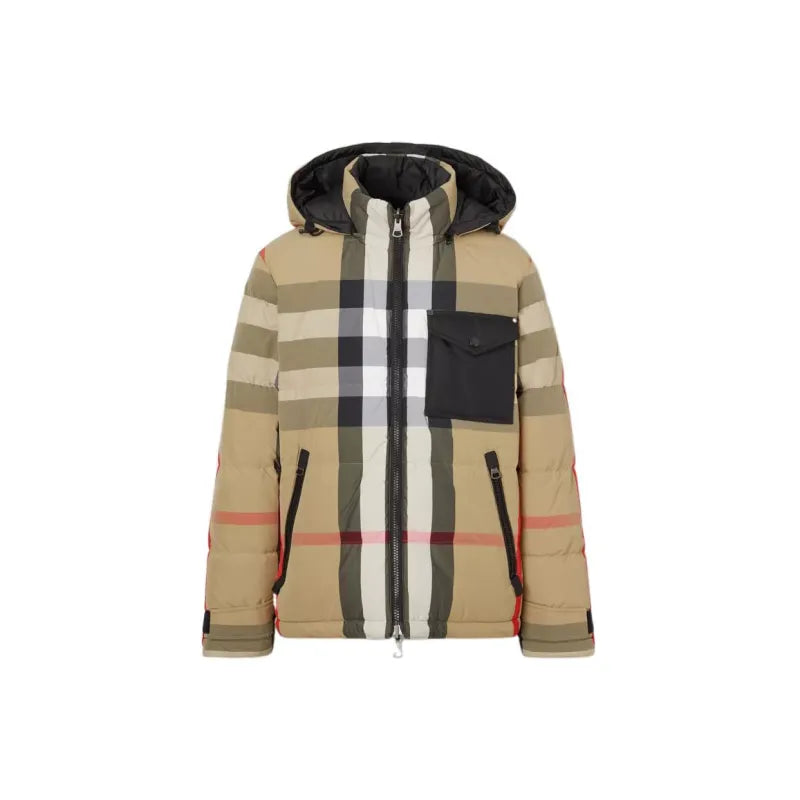 Burberry Reversible Check Puffer Jacket