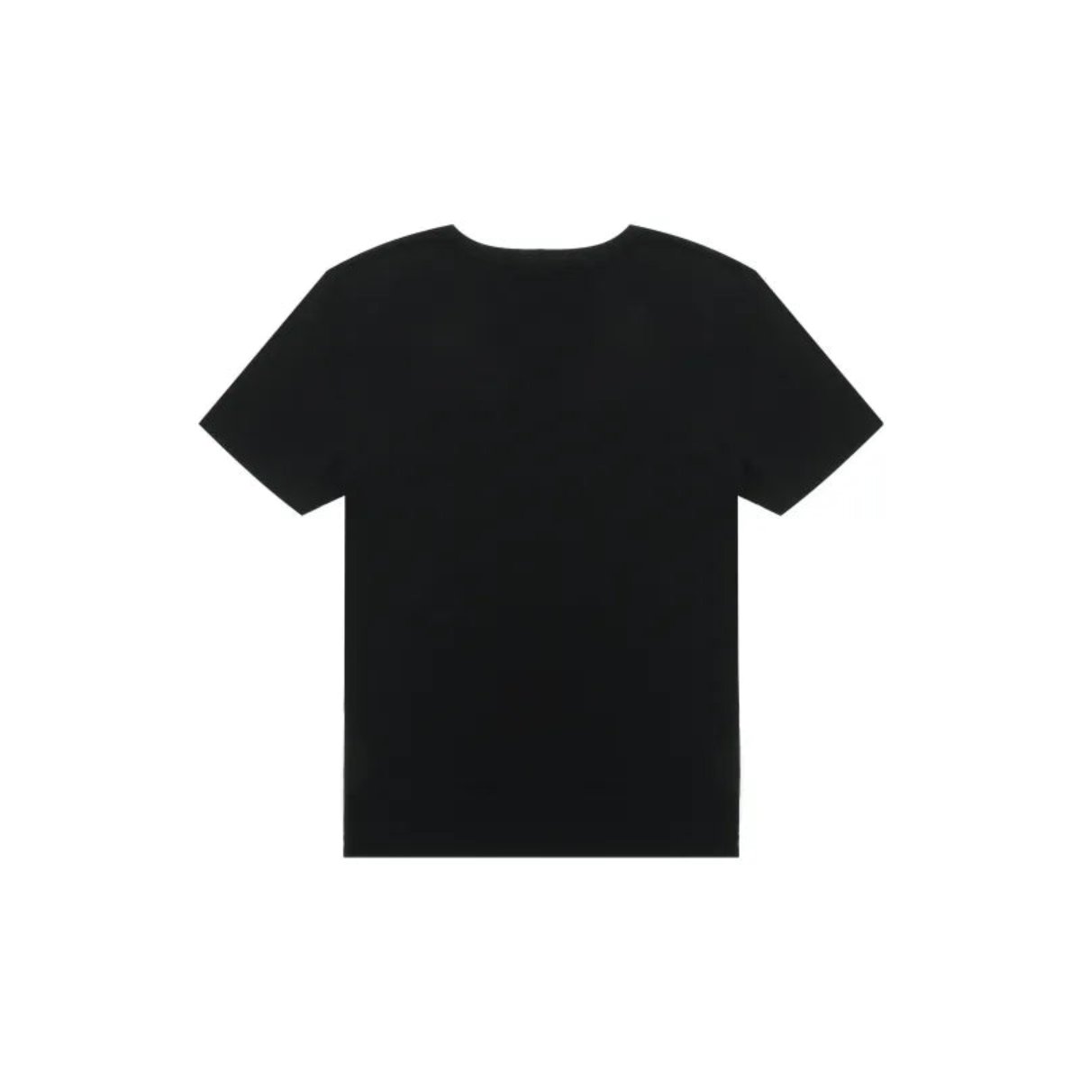 GUCCI MEN LOGO WASHED PRINT T-SHIRT BLACK