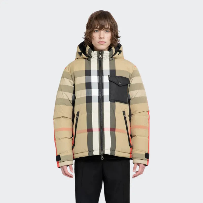 Burberry Reversible Check Puffer Jacket