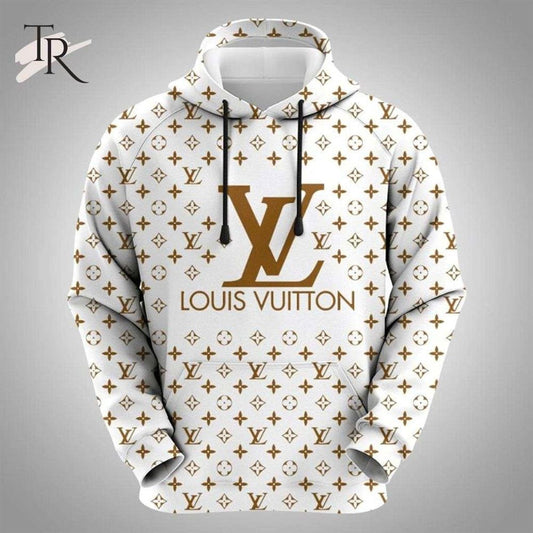 Louis Vuitton Brown White Unisex