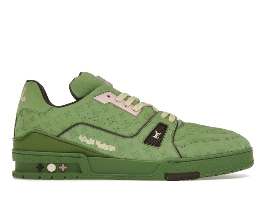 LOUIS VUITTON BY TYLER, THE CREATOR LV TRAINER GREEN