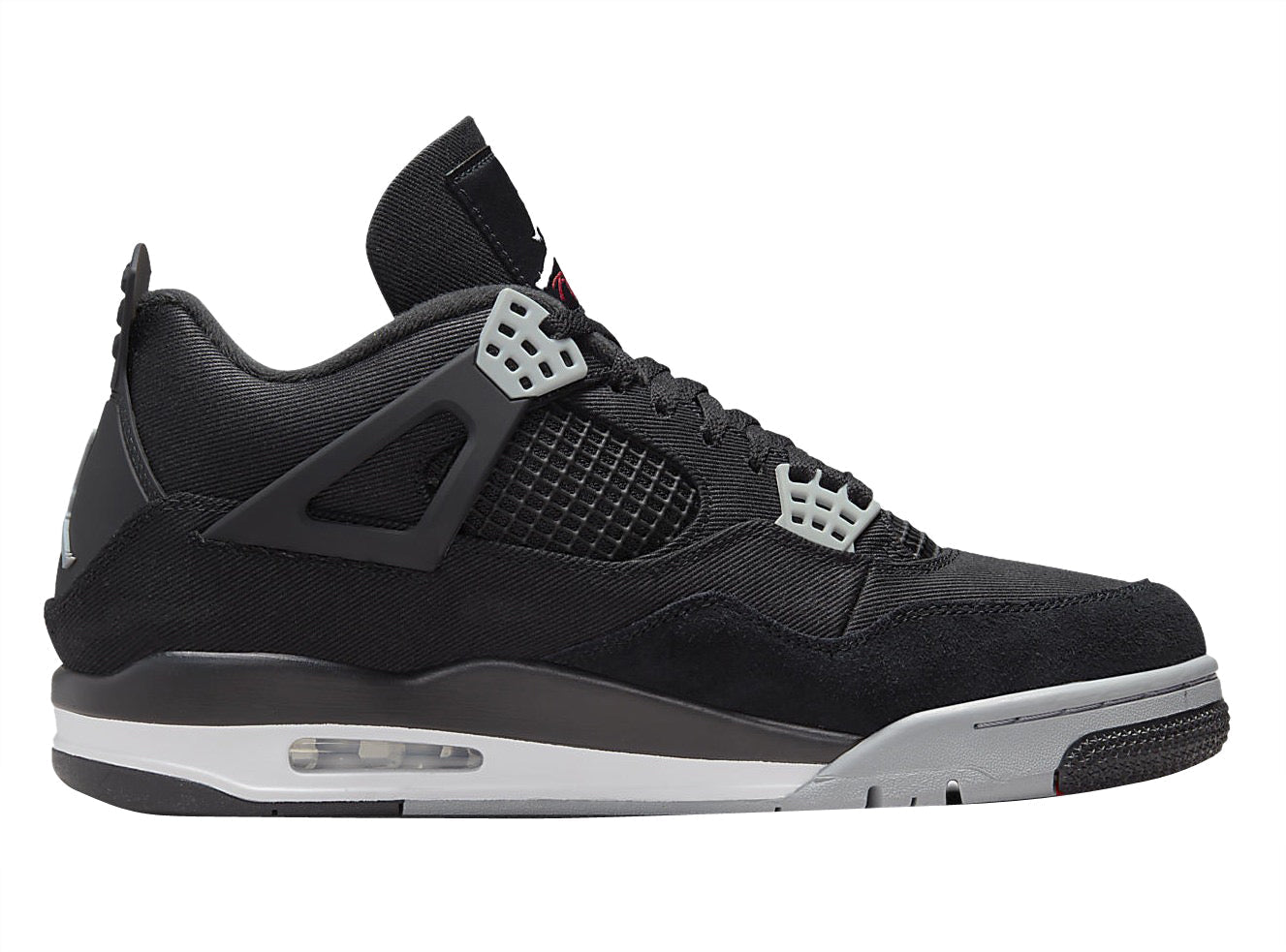 Air Jordan 4 Black Canvas